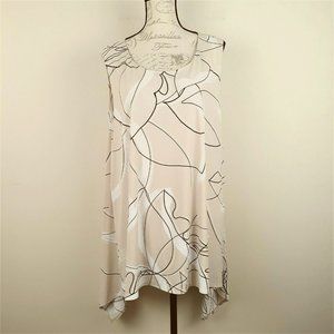 Alfani Women's Size X Tunic Top Sleeveless Asymme